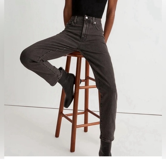 Madewell The Perfect Vintage Jean in Washed Black - Picture 1 of 16
